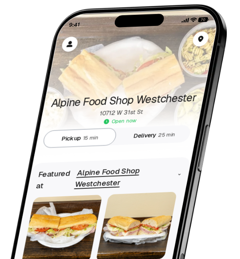 Alpine Food Shop Westchester app preview